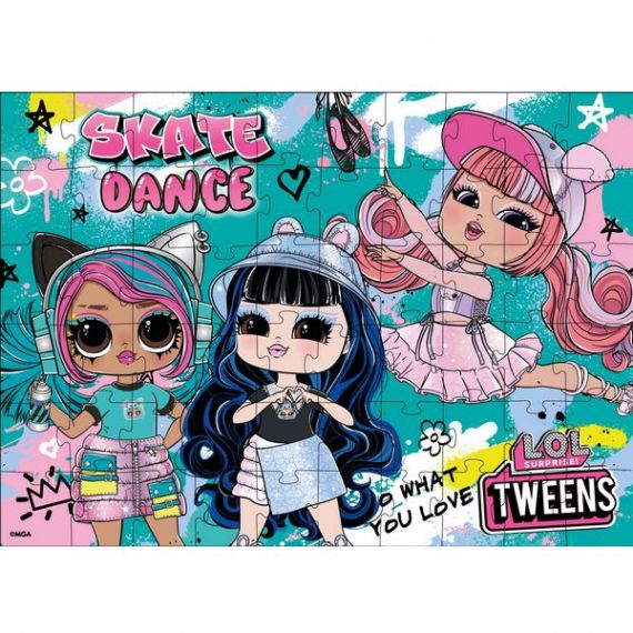 Пазл Ідейка 0060 ел L.O.L. Surprise! Tweens Skate Dance 32×23 см Пазл Ідейка 0060 ел L.O.L. Surprise! Tweens Skate Dance 32×23 см