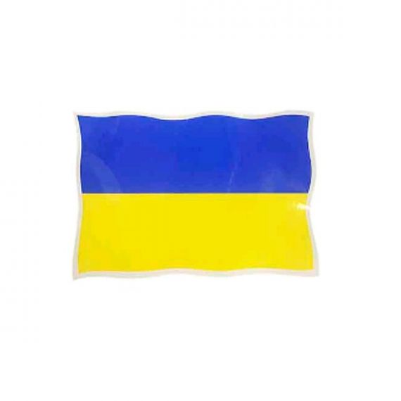 Наліпка Прапор України 6х4см
