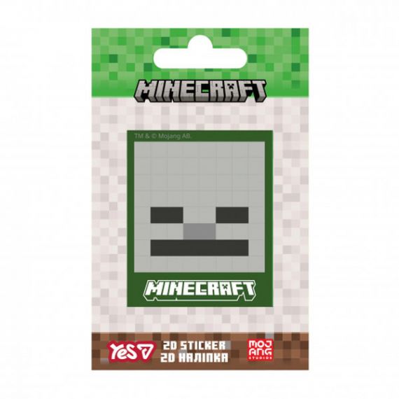 Наліпка 2D Yes Minecraft.Skeleton