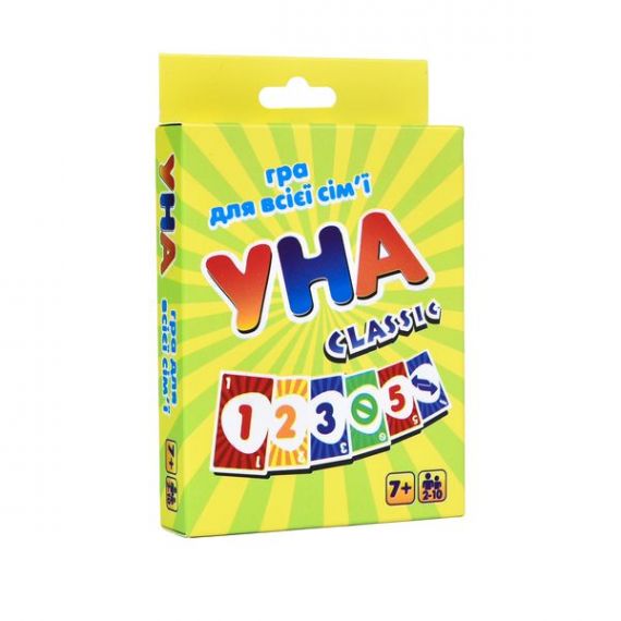 Гра настільна карткова УНА classic Strateg
