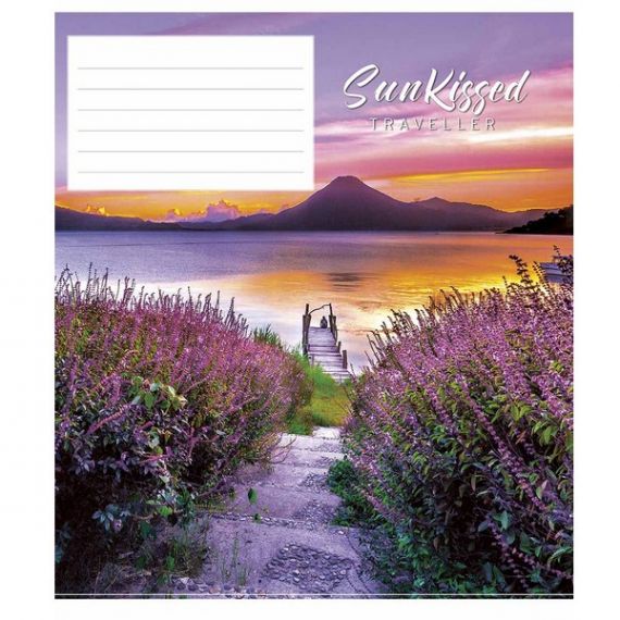 Зошит 18арк. Школярик кл. №3232 Sun kissed Зошит 18арк. Школярик кл. №3232 Sun kissed