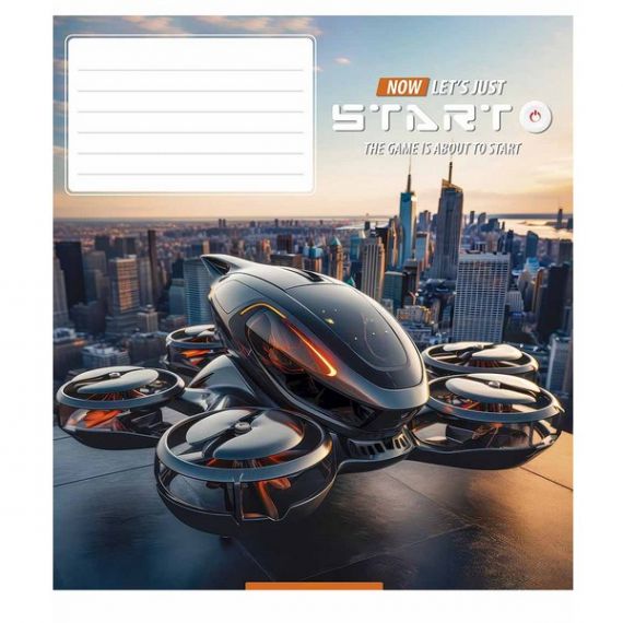 Зошит 12арк. Школярик лін. №3411 Let's start