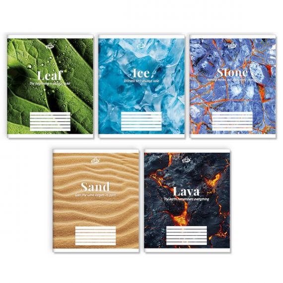 Зошит 96арк. Бріск офс/кл. №2705 Текстури природи