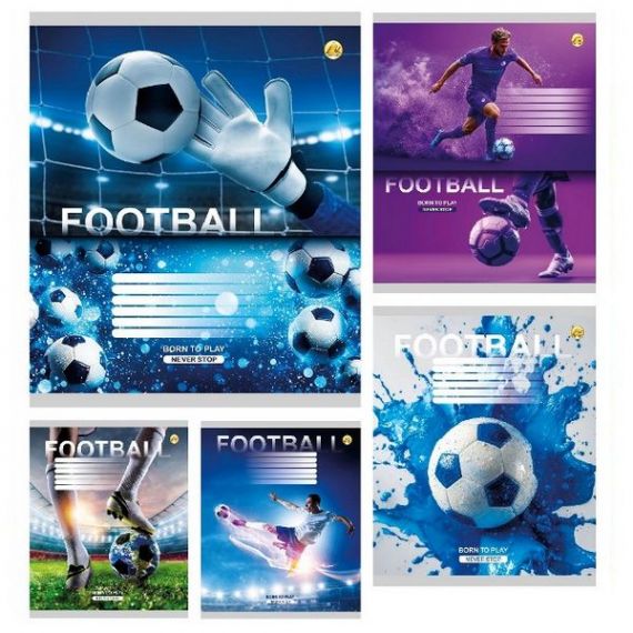 Зошит 24арк. Тетрада WiLL офс/лін. №62305 Футбол