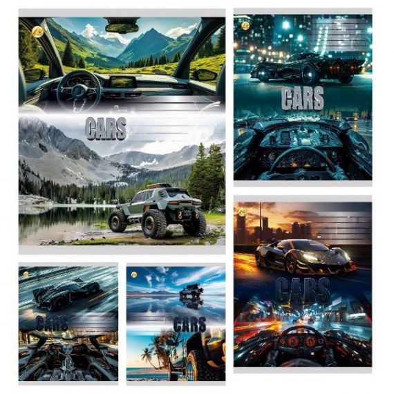 Зошит 36арк. Тетрада WiLL офс/кл. №61406 Авто