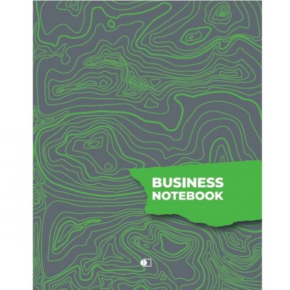 Тетрадь А-4 48л офс/кл мелованый картон Business notebook Артпринт