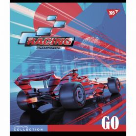 Зошит 24арк. Yes офс/кл матовий ВДЛ+УФ-виб+мікроембосінг Racing championship