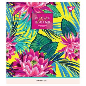 Зошит 24арк. Yes офс/кл неон+софт-тач Tropical paradise