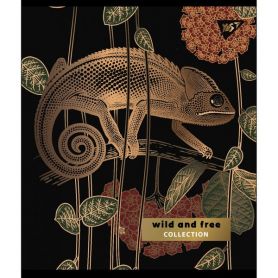 Зошит 48арк. Yes офс/кл матовий ВДЛ+ УФ-виб+Pantone Gold Wild and free