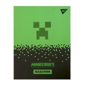 Дневник школьный интегральный Minecraft софт-тач+УФ-лак Yes