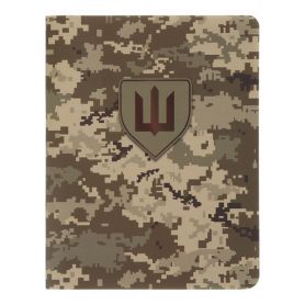 Блокнот А-6 64аркуша клітинка, обкладинка з вапнякового каменя, вологостійкий блок