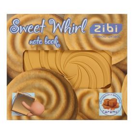 Блокнот ароматизований 90х90мм 80аркушів чисті, SWEET WHIRL Soft touch