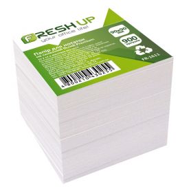 Бумага для заметок 90х90 900л Premium белий н/кл. инд.уп.Fresh