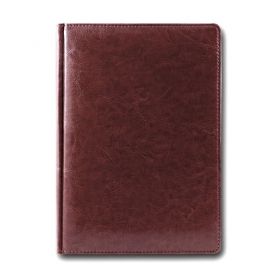 Щоденник А-5 168аркушів Sarif червоно-коричневий *Brisk Office