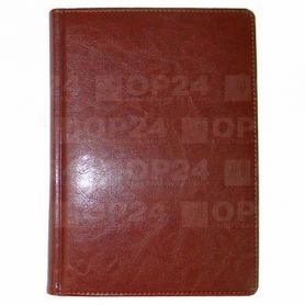 Щоденник А-5 168аркушів Sarif кремовий папір, червоно-коричневий *Brisk Office