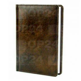 Щоденник А-6- 176аркушів Madera коричневий *Brisk Office