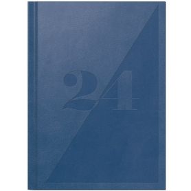 Ежедневник датированный Brunnen 2024 Стандарт Torino Trend, синий