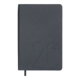 Щоденник датований Buromax 2026 А-6 Dark Morandi, гнучка обкладинка, кремовий папір, темно-синій