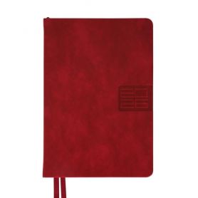Щоденник датований Leo planner 2026 А-5 Persona бордо, тверда обкладинка, кремовий папір