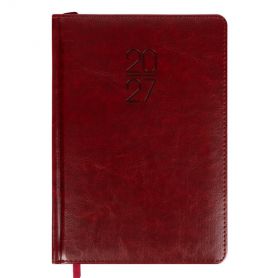 Щоденник датований Leo planner 2027 А-5 Vector коричневий, тверда обкладинка, кремовий папір Щоденник датований Leo planner 2027 А-5 Vector коричневий, тверда обкладинка, кремовий папір
