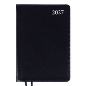 Щоденник датований Leo planner 2027 А-5 Aldento темно-синій, інтегральна обкладинка, кремовий папір