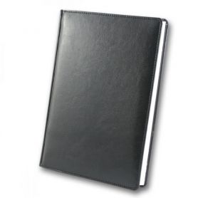 Щоденник А-5 168аркушів Sarif чорний клітинка *Brisk Office