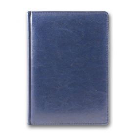 Щоденник А-5 168аркушів Sarif синій срібні торці *Brisk Office
