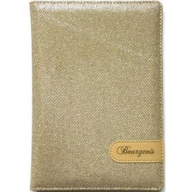 Щоденник Bourgeois А-5 160аркушів клітинка, тверда обкладинка, кремовий блок