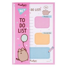 Папір для нотаток намагніті кл 13,7х20/52арк To Do Pusheen Yes Папір для нотаток намагніті кл 13,7х20/52арк To Do Pusheen Yes
