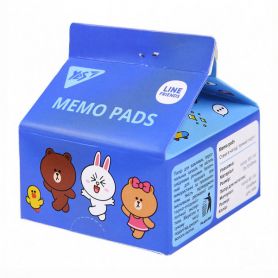 Папір для нотаток кл 200арк 70х75 Tetra Pak Line Friends Yes
