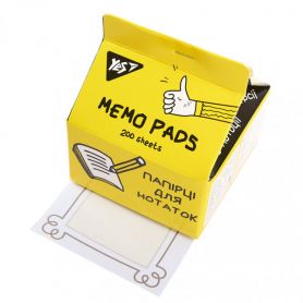 Папір для нотаток кл 200арк 70х75 Tetra Pak Не ускладнюй! Yes