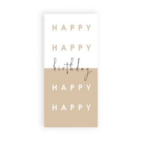 Открытка-конверт для денег №0304 Happy Birthday