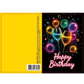 Открытка-мини 7,0х10,0 Поздравительная