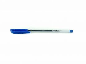 Ручка масляная Flair Ultra прозрачный корпус, синяя