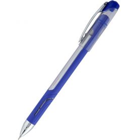 Ручка масляна Unimax Top Tek Fusion прогумованй корпус синя