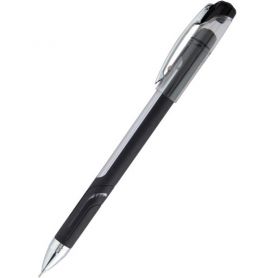 Ручка масляна Unimax Top Tek Fusion прогумованй корпус чорна