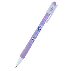 Ручка масляная Kite My Little Pony прорезиненный грип, синяя
