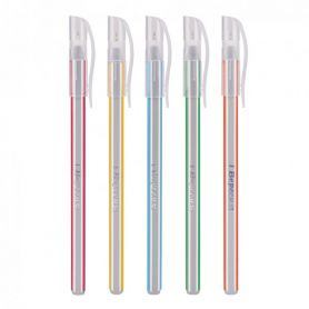 Ручка масляная 1Вересня 2 Smart ассорти одноразовая синяя