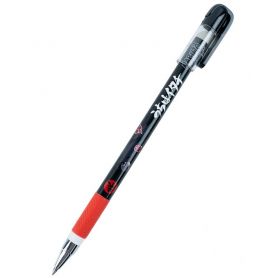 Ручка гелева Kite Naruto пиши-стирай гумовий грип синя 0,5мм