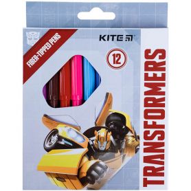 Фломастеры 12шт. Kite Transformers