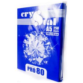 Папір А-5 80г 250арк Crystal PRO 80 С