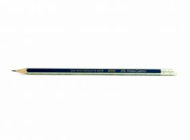 Олівець графітний Faber-Castell Goldfaber HB синьо-золотий з гумкою