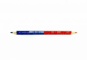 Олівець кольоровий KOH-I-NOOR червоно-синій потовщений