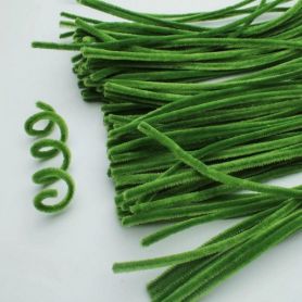 Дріт синельний 30см, оливково-трав'яний Дріт синельний 30см, оливково-трав'яний