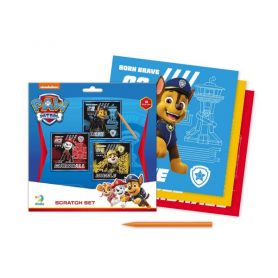 Гравюра 21х21 набір 3шт. Paw Patrol Друзі DoDo
