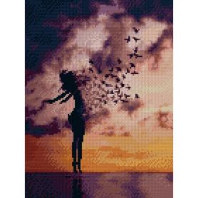 Набір картина з алмазної мозаїки 30х40см Вільна душа St Набір картина з алмазної мозаїки 30х40см Вільна душа St