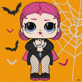 Картина по номерах 25х25см L.O.L. Surprise! Countess