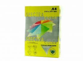 Папір кольоровий А-4 160г 250арк інт/лимоний Lemon Spectra Color