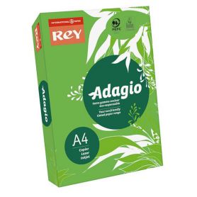 Папір кольоровий А-4 80г 500арк інт/зелений темний Deep Green Rey Adagio