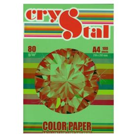 Бумага цветная А-4 80г 100л интенсив зеленая Parrot Crystal Color Paper